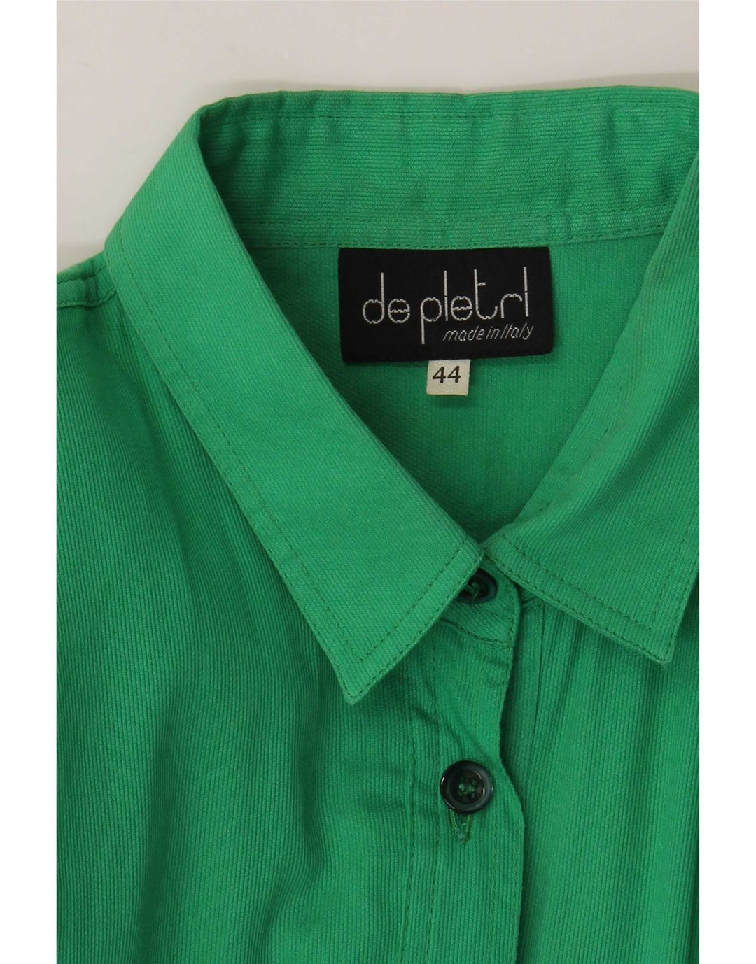 De Pletrl Womens Short Sleeve Jumpsuit IT 44 Medium Green