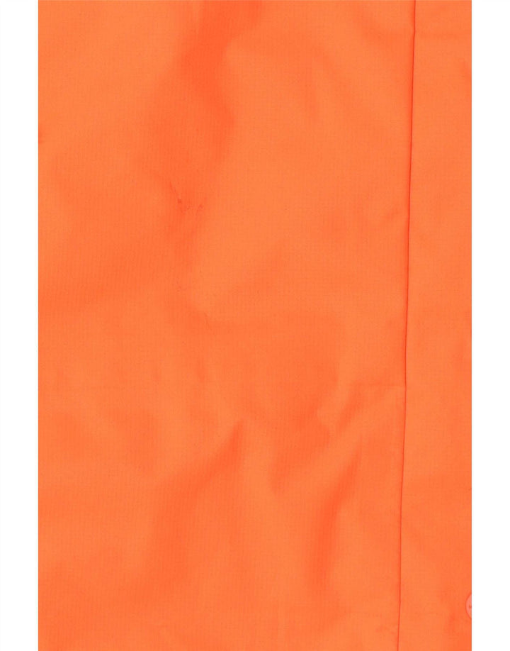 The North Face Womens Dryvent Raincoat UK 16 Large Orange Colourblock