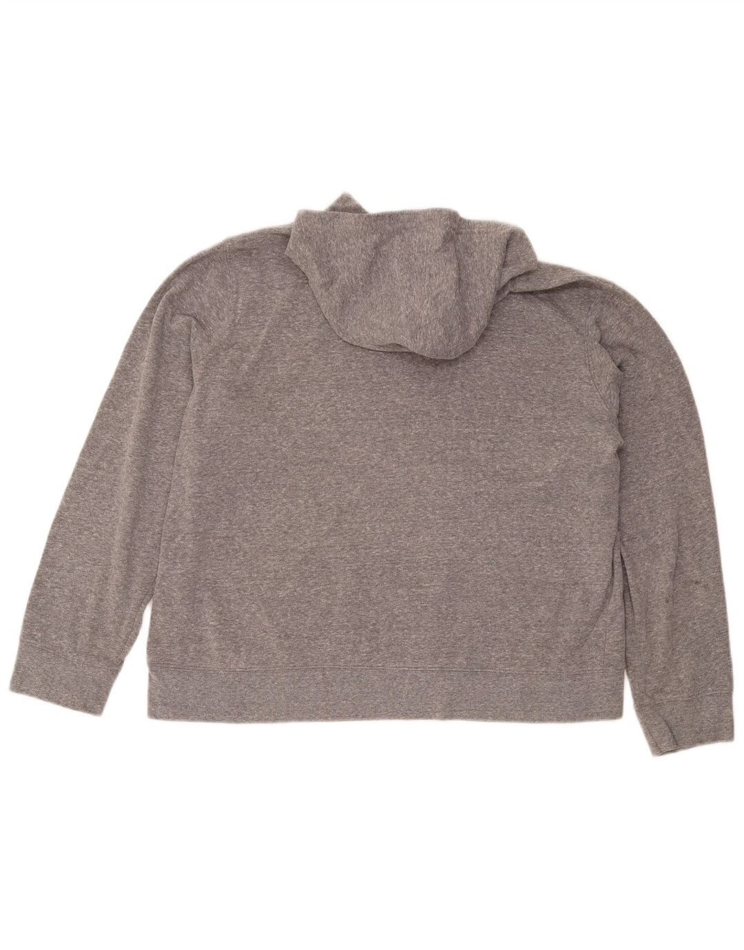 Gap Womens Graphic Hoodie Jumper UK 18 XL Grey Polyester