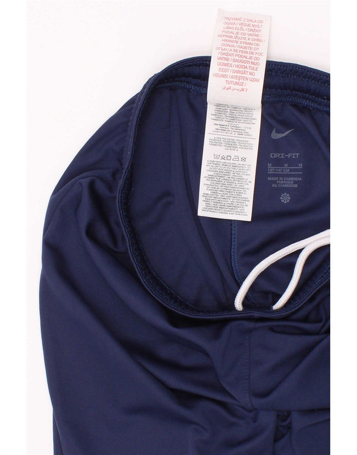 Nike Boys Dri Fit Sport Shorts 10-11 Years Medium Navy Blue Polyester