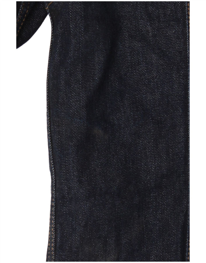 Levi's Mens Sherpa Denim Jacket UK 38 Medium Navy Blue Cotton