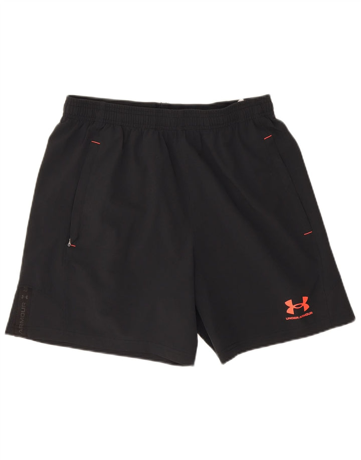 Under Armour Mens Sport Shorts Medium  Black Polyester