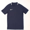 NIKE Mens Dri Fit T-Shirt Top Small Navy Blue Colourblock Polyester Vintage Nike and Second-Hand Nike from Messina Hembry 