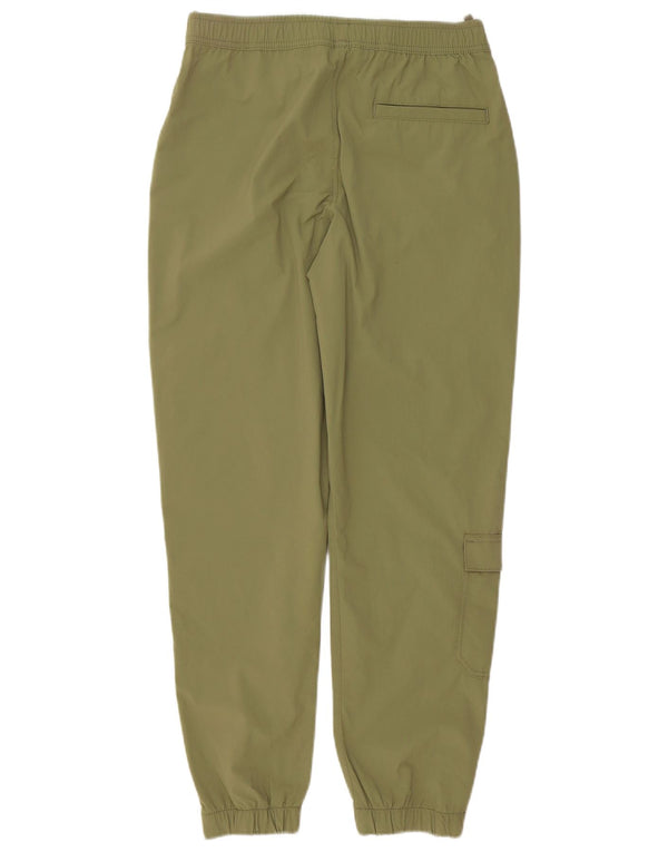Marks & Spencer Boys Joggers Cargo Trousers 13-14 Years W28 L28 Khaki
