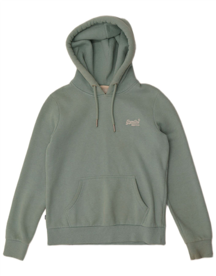 Superdry Womens Oversized Full Tracksuit UK 10 Small Green Cotton