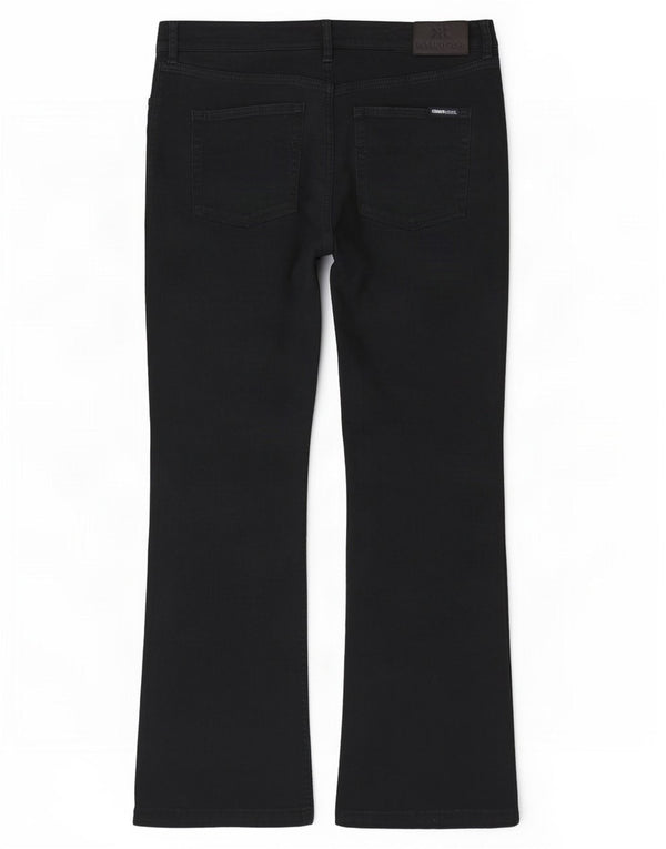 Cerruti 1881 Womens Bootcut Jeans W32 L29 Navy Blue Cotton