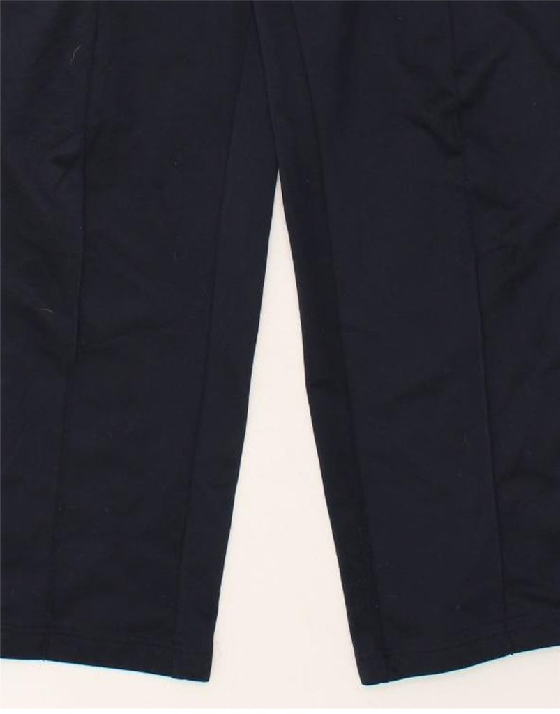 KAPPA Womens Graphic Tracksuit Trousers UK 16 Large Navy Blue Polyester | Vintage Kappa | Thrift | Second-Hand Kappa | Used Clothing | Messina Hembry 