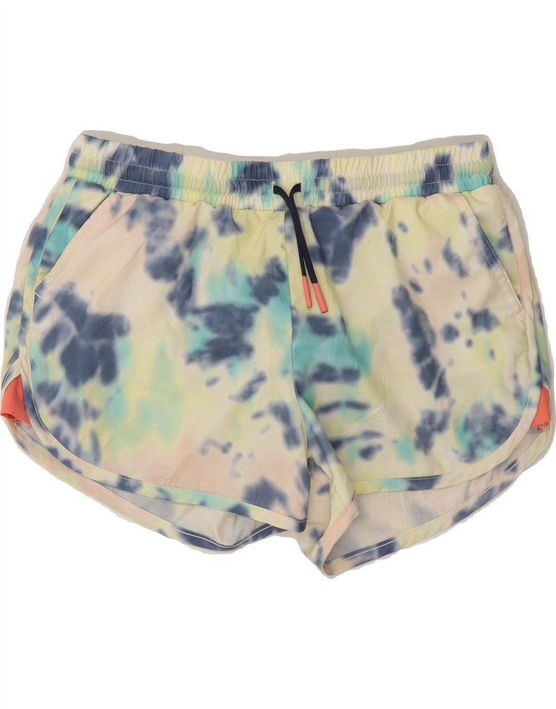 EDDIE BAUER Girls Sport Shorts 14-15 Years Large  Multicoloured Tie Dye Vintage Eddie Bauer and Second-Hand Eddie Bauer from Messina Hembry 