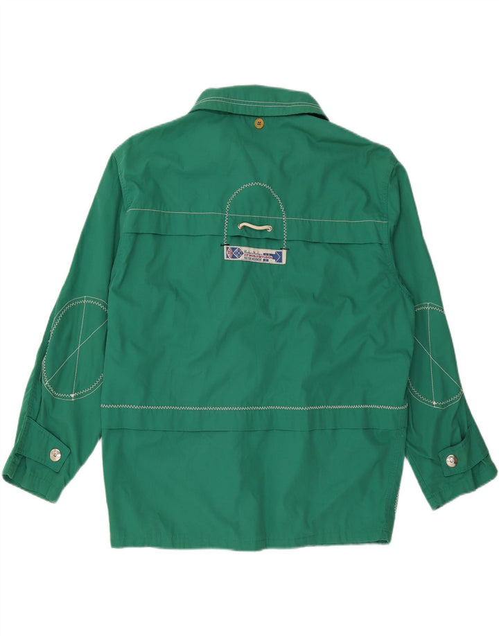 ZIP Mens Utility Jacket UK 40 Large Green