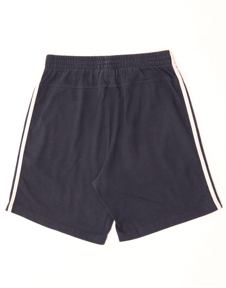 Adidas Mens Sport Shorts Medium Navy Blue Cotton