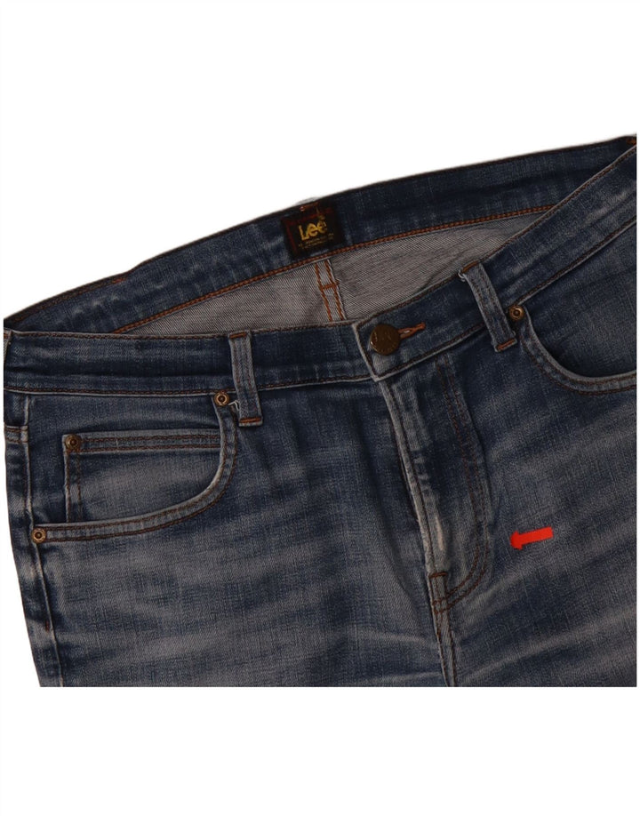 LEE Mens Arvin Slim Jeans W32 L32 Blue Cotton