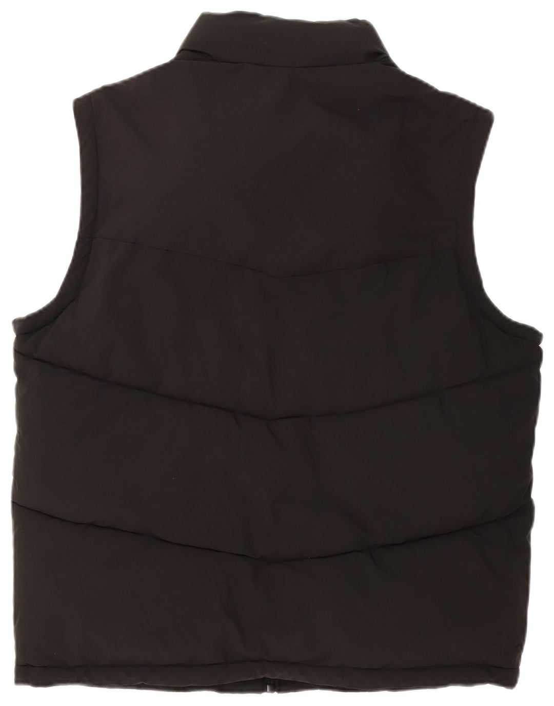 Pull & Bear Mens Padded Gilet UK 38 Medium Black Polyester