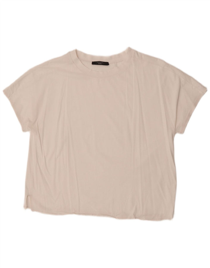 Max Mara Womens Weekend T-Shirt Top UK 16 Large White
