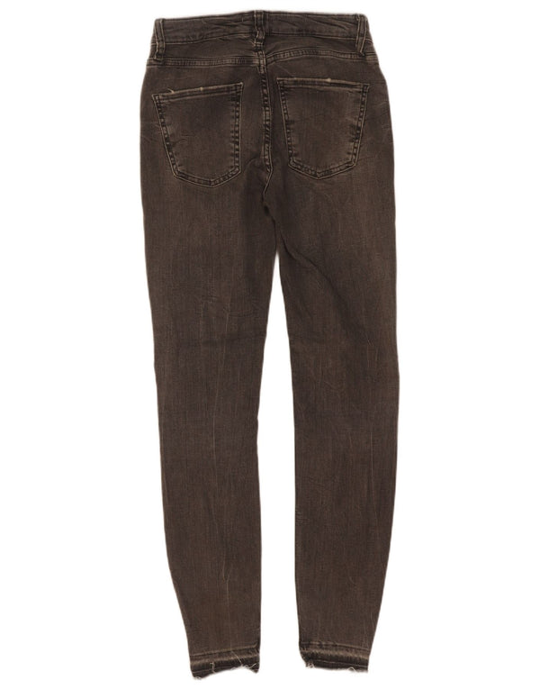 Zara Womens Skinny Jeans EU 36 XS W26 L28 Grey