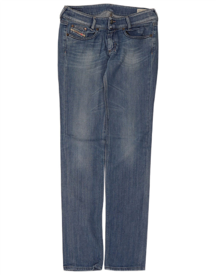 Diesel Womens Louvely Slim Jeans W30 L32 Blue Cotton