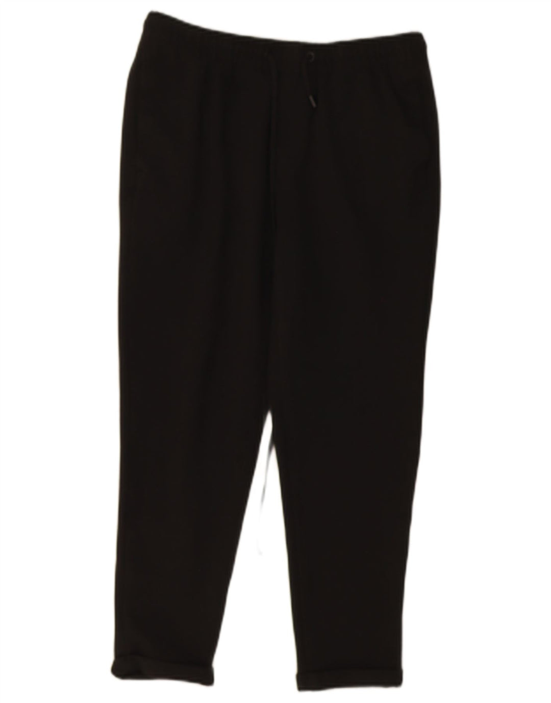 ZARA Womens Slim Cropped Trousers Medium W28 L23 Black