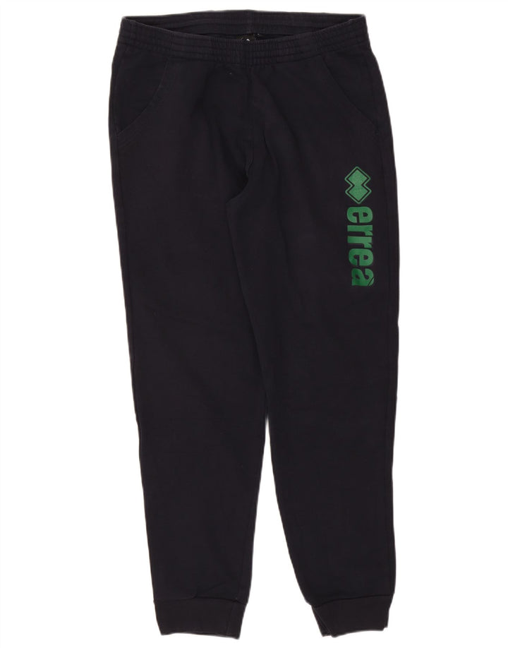 Errea Mens Graphic Tracksuit Trousers Joggers Large Navy Blue