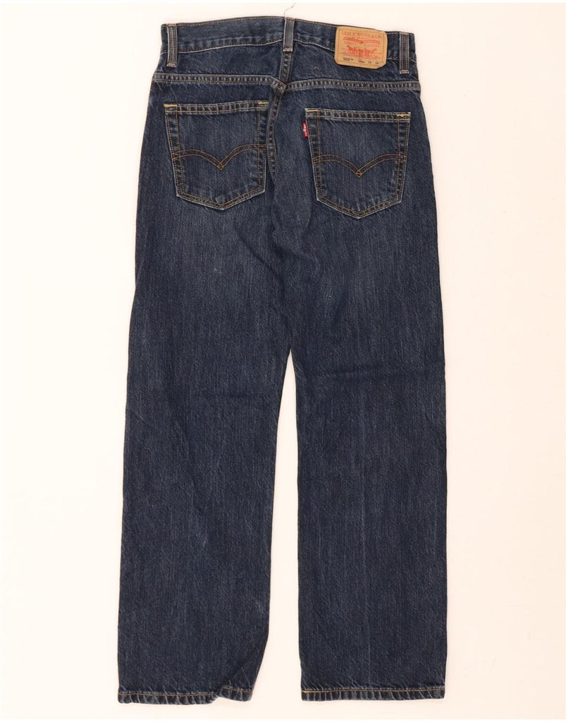 LEVI'S Boys 505 Straight Jeans 15-16 Years W28 L28 Blue Cotton Vintage Levi's and Second-Hand Levi's from Messina Hembry 
