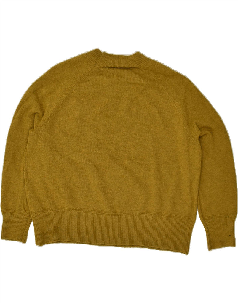 OASIS Womens Turtle Neck Jumper Sweater UK 16 Large Yellow Polyester | Vintage Oasis | Thrift | Second-Hand Oasis | Used Clothing | Messina Hembry 