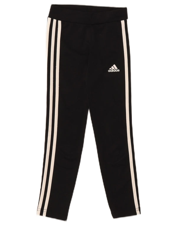 Adidas Girls Aeroready Leggings 7-8 Years  Black Polyester