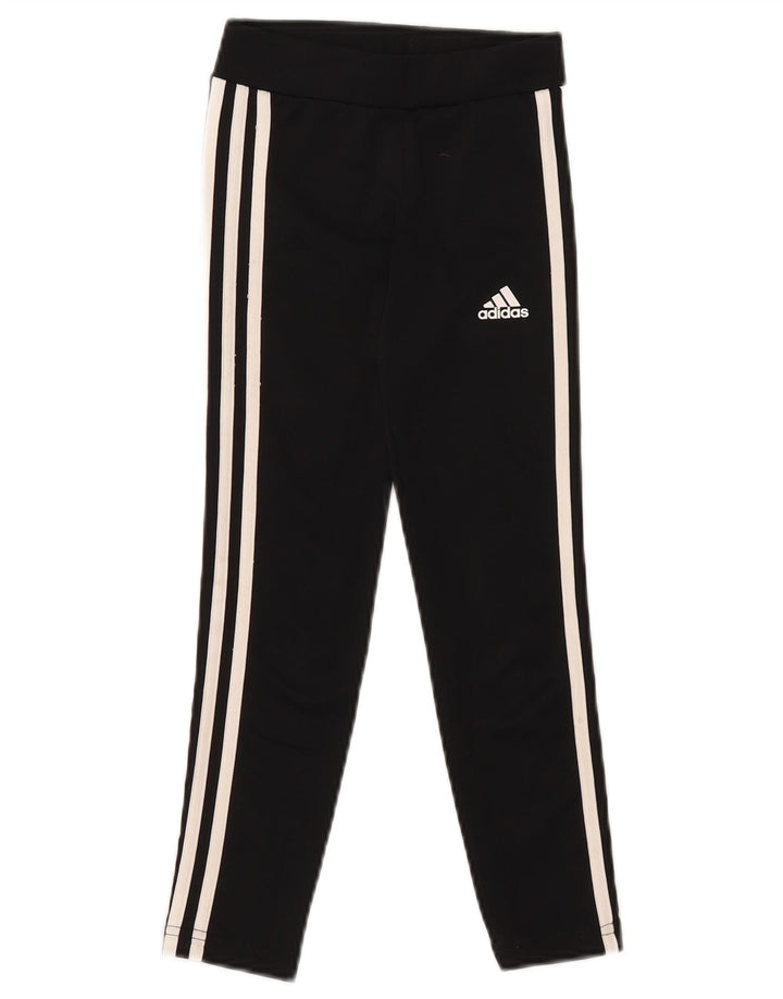 Adidas Girls Aeroready Leggings 7-8 Years  Black Polyester