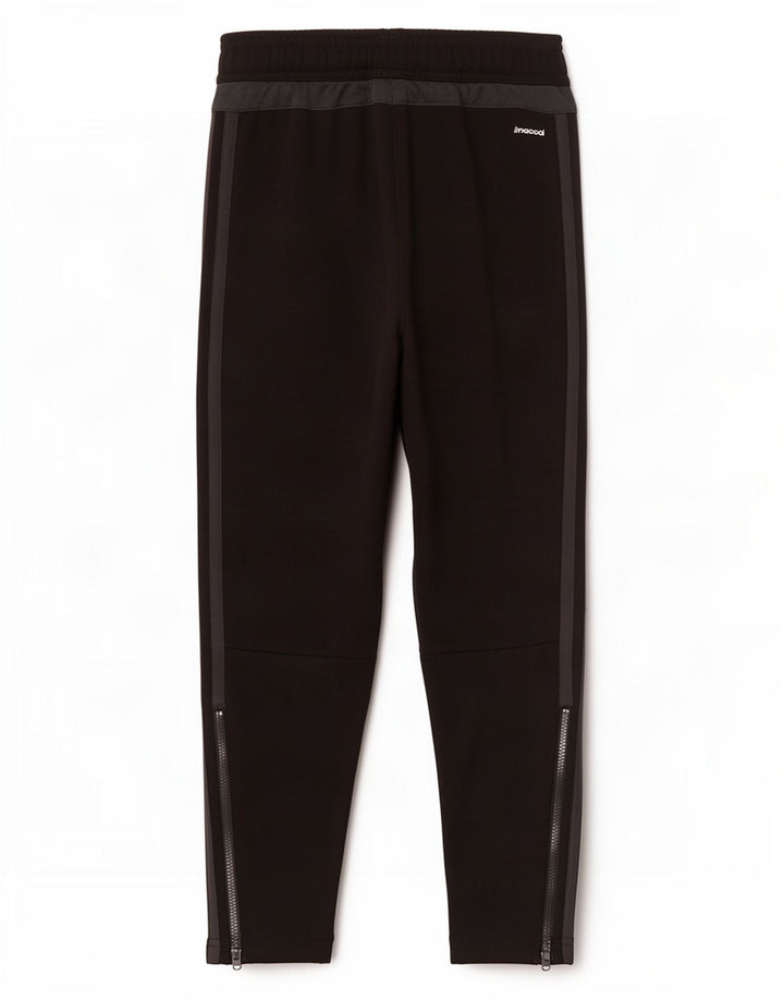 Adidas Boys Climacool Tracksuit Trousers 7-8 Years Black Polyester