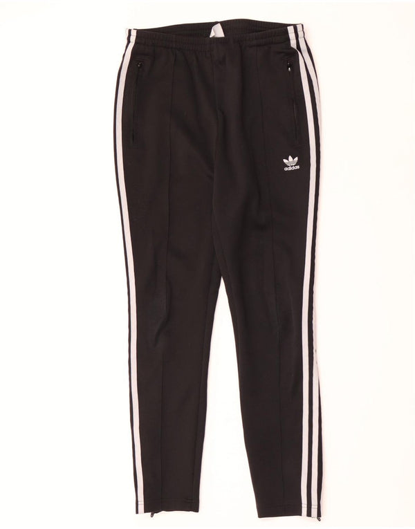 Adidas Mens Tracksuit Trousers Small  Black Polyester