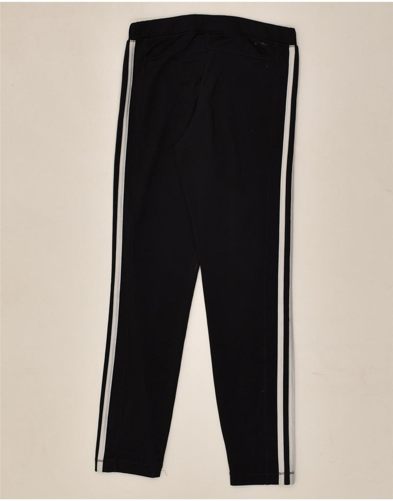 ADIDAS Boys Tracksuit Trousers 11-12 Years Black Polyester | Vintage Adidas | Thrift | Second-Hand Adidas | Used Clothing | Messina Hembry 