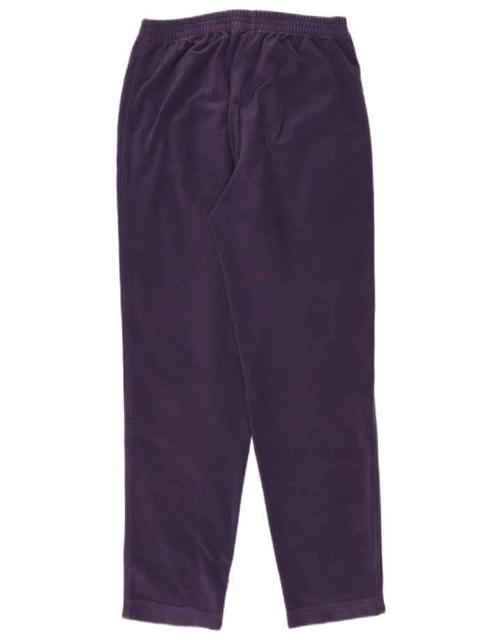 Diadora Womens Tracksuit Trousers UK 10 Small Purple Polyester
