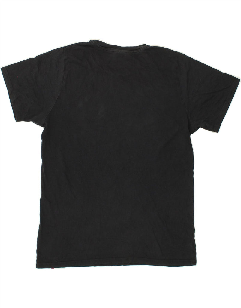 LEVI'S Boys Graphic T-Shirt Top 13-14 Years Black Cotton Vintage Levi's and Second-Hand Levi's from Messina Hembry 