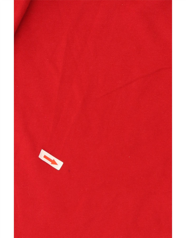 North Sails Mens Polo Shirt Medium Red Cotton