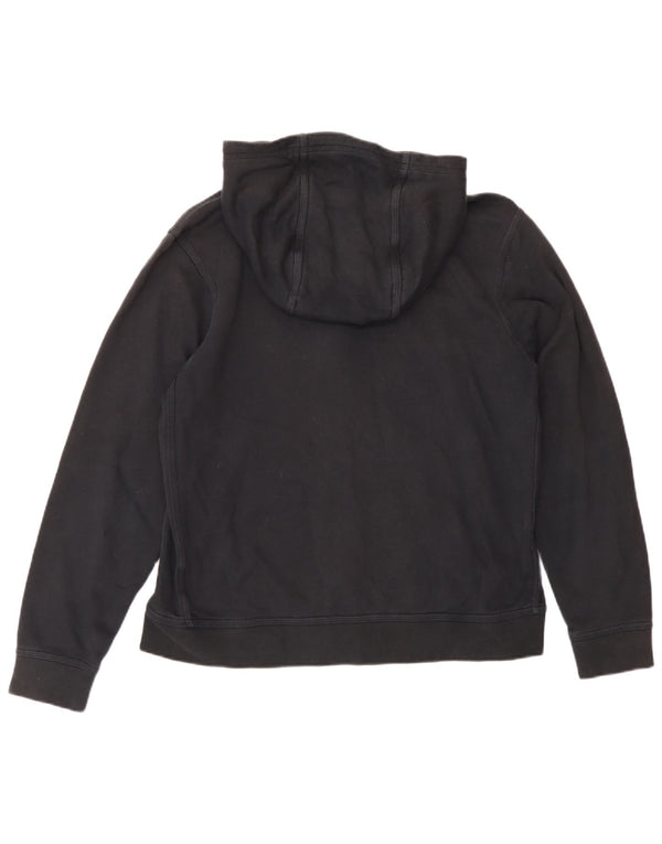Nike Boys Zip Hoodie Sweater 13-14 Years XL Black