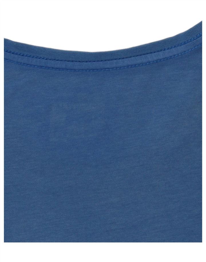 Adidas Mens Climalite Graphic T-Shirt Top XL Blue