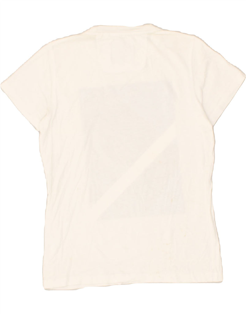 HACKETT Boys Graphic T-Shirt Top 9-10 Years White | Vintage Hackett | Thrift | Second-Hand Hackett | Used Clothing | Messina Hembry 