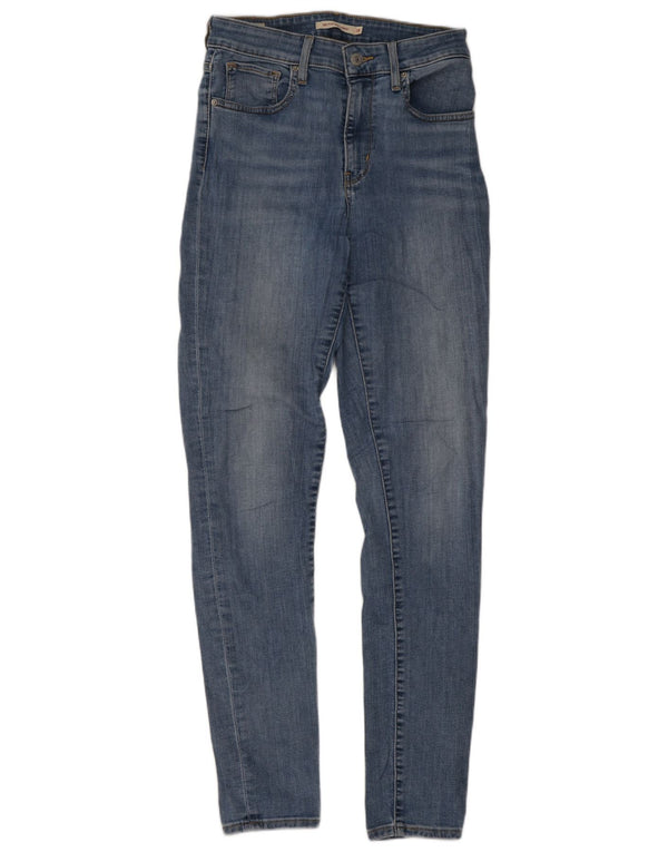 Levi's Womens 721 High Rise Skinny Jeans W28 L31 Blue