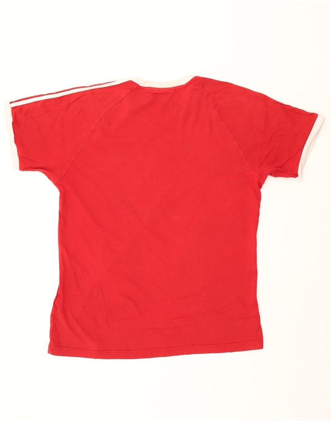 ADIDAS Mens T-Shirt Top Large Red Cotton