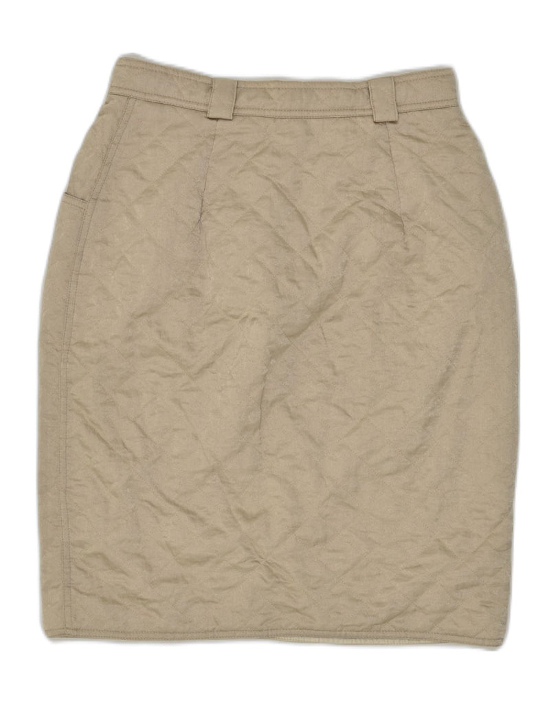 PENNY BLACK Womens Pencil Skirt IT 44 Medium W28 Beige Polyamide | Vintage Penny Black | Thrift | Second-Hand Penny Black | Used Clothing | Messina Hembry 