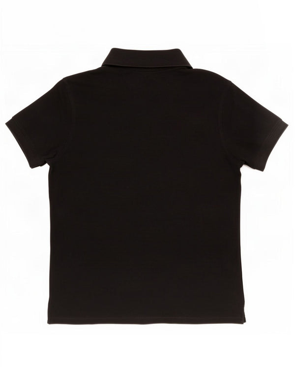 Russell Athletic Mens BVB Dortmund Polo Shirt Medium Black Cotton