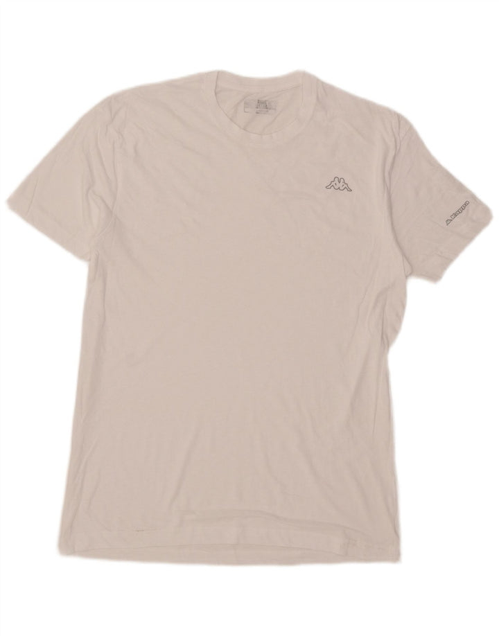 Kappa Mens T-Shirt Top XL White