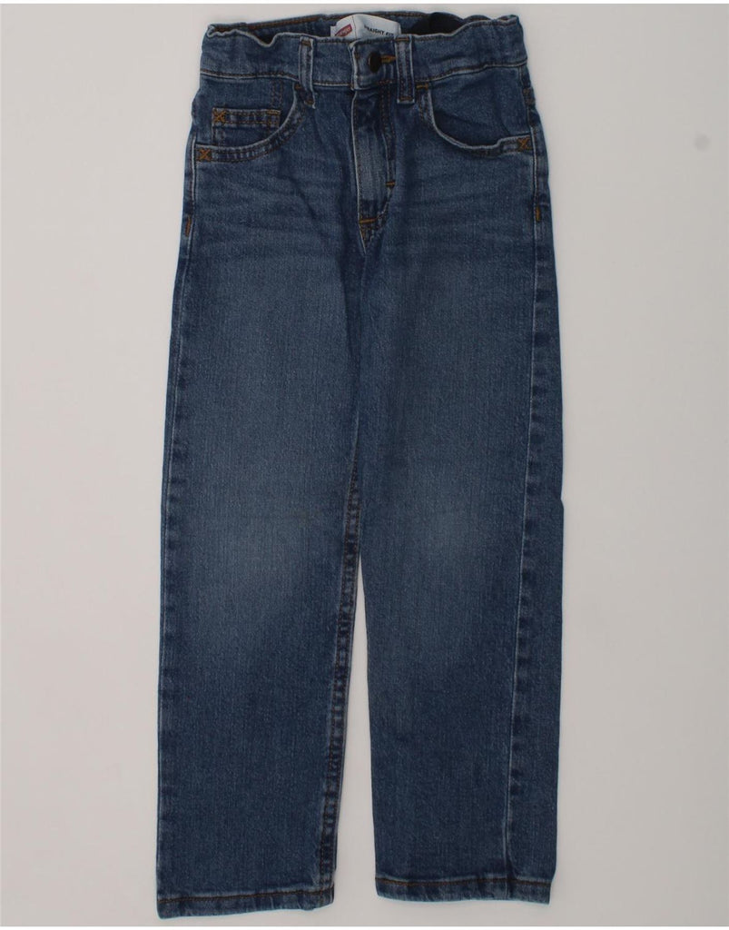 WRANGLER Girls Slim Straight Jeans 4-5 Years Small W20 L20 Navy Blue | Vintage Wrangler | Thrift | Second-Hand Wrangler | Used Clothing | Messina Hembry 