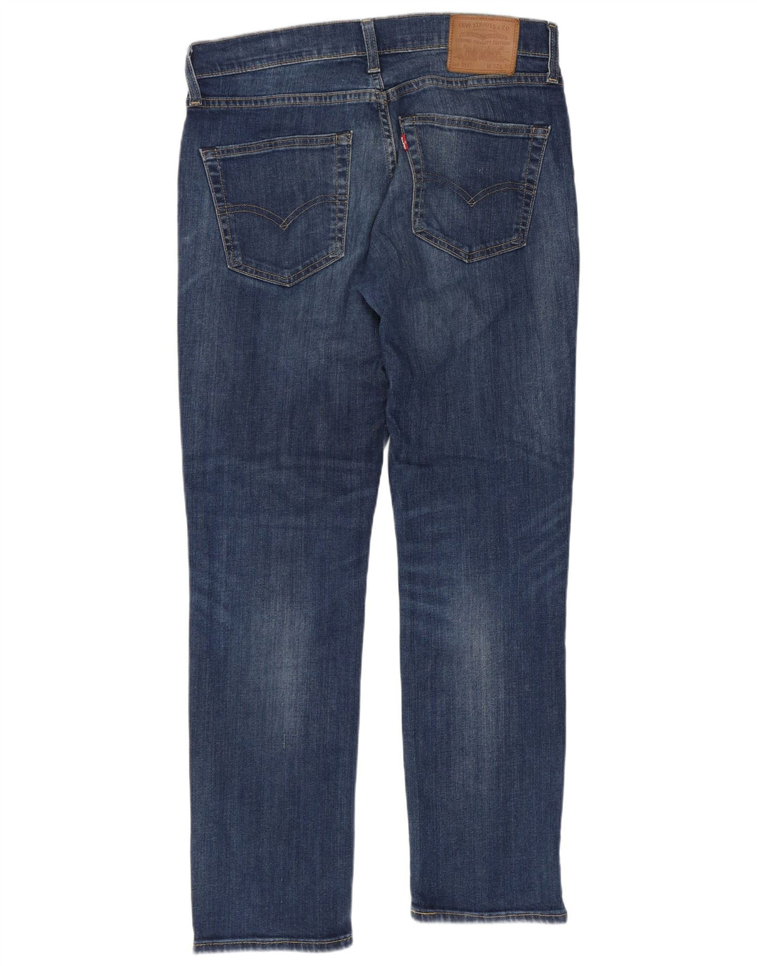 Levi's Mens 511 Slim Jeans W32 L30 Blue Cotton
