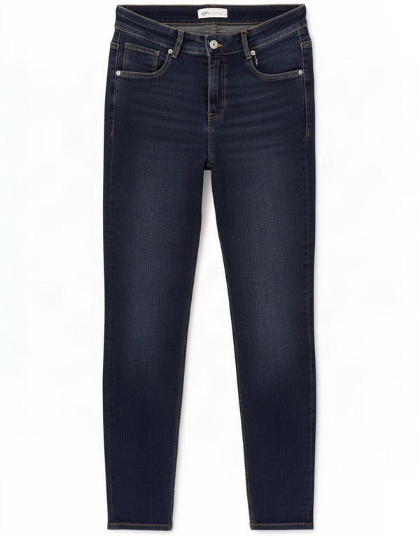 Zara Womens Skinny Jeans EU 34 2XS W24 L24 Navy Blue