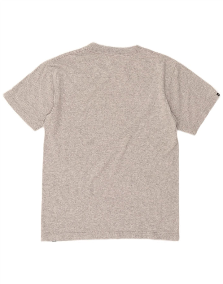 Hurley Mens T-Shirt Top Small Grey Flecked Cotton