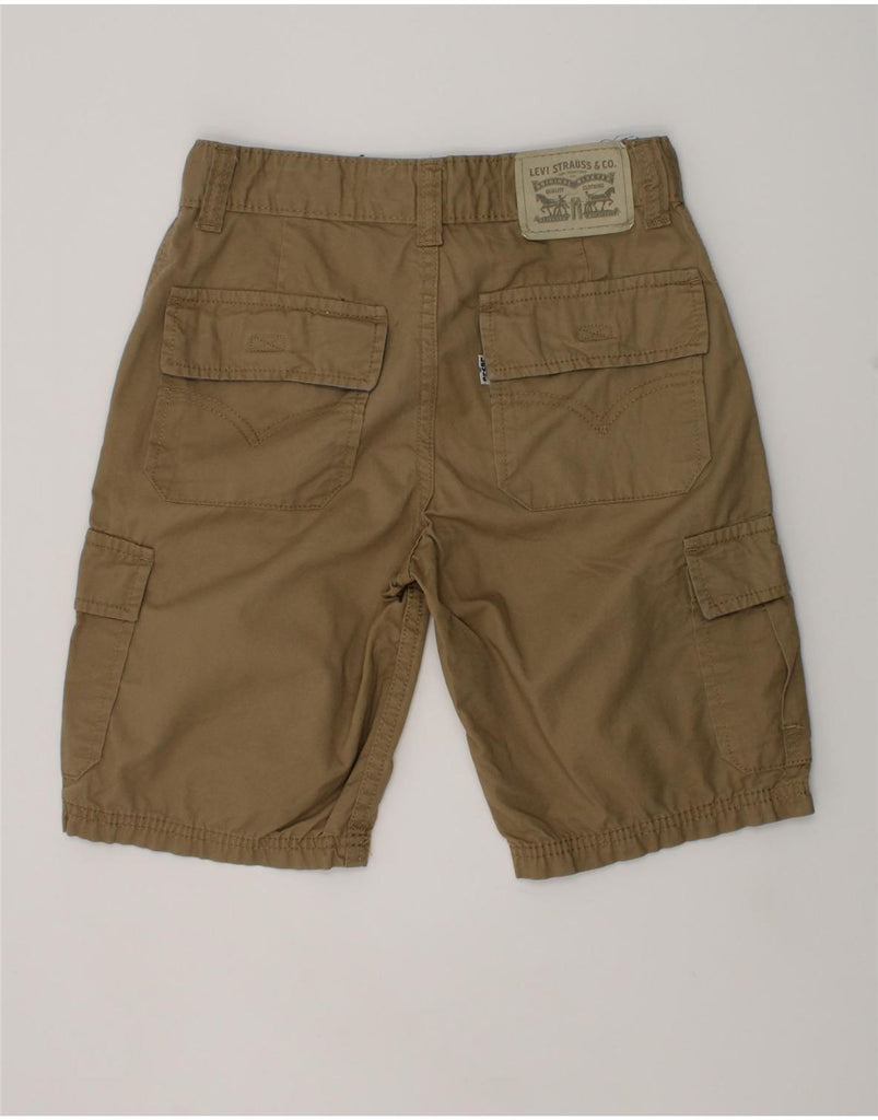 LEVI'S Boys Cargo Shorts 7-8 Years W24  Brown Cotton | Vintage Levi's | Thrift | Second-Hand Levi's | Used Clothing | Messina Hembry 