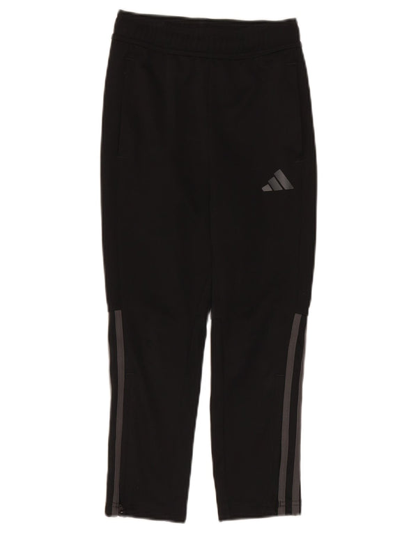 Adidas Boys Aeroready Tracksuit Trousers 7-8 Years Black