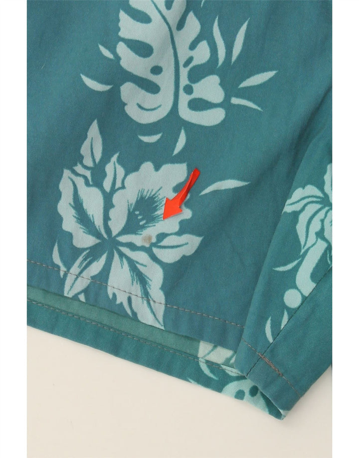 Mistral Mens Swimming Shorts Medium Blue Floral