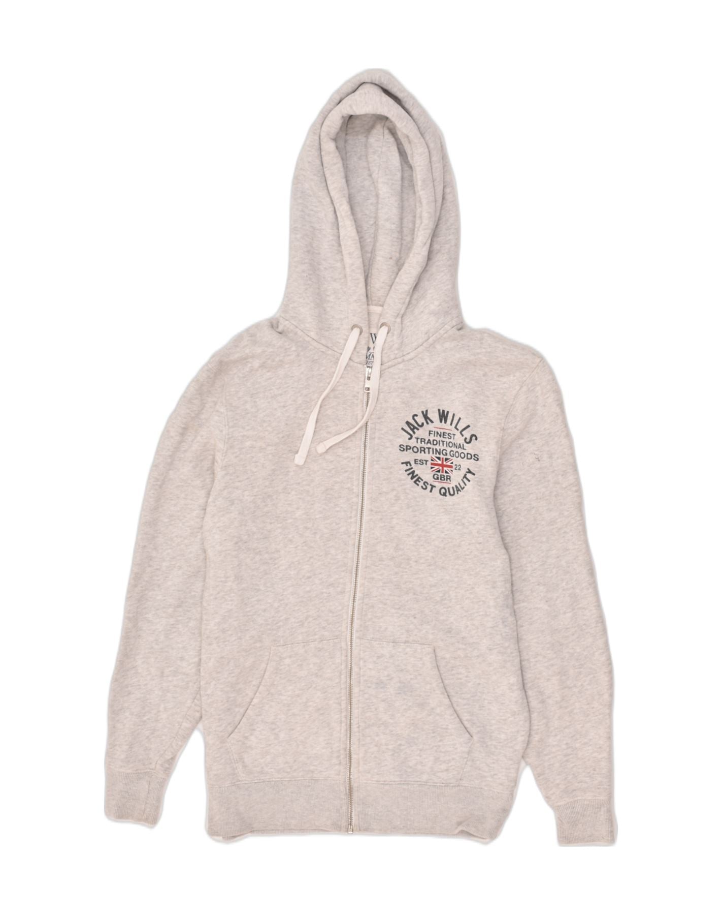 Jack wills grey hoodie on sale mens