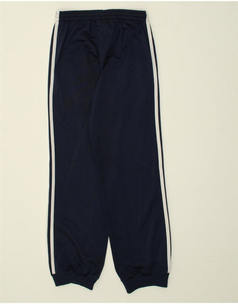 ADIDAS Boys Tracksuit Trousers Joggers 11-12 Years Navy Blue Polyester | Vintage Adidas | Thrift | Second-Hand Adidas | Used Clothing | Messina Hembry 