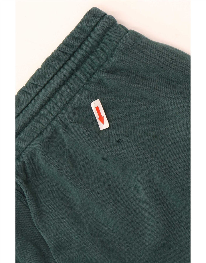 Reebok Mens Tracksuit Trousers Joggers Medium Green Cotton