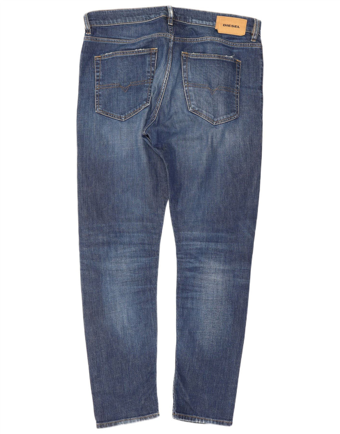 Diesel Mens D-Luster Slim Jeans W34 L30 Blue Cotton